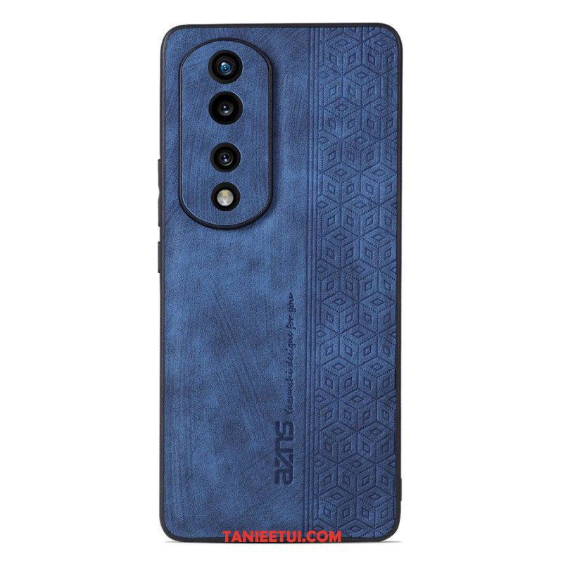 Etui do Honor 70 Efekt Skóry Azns