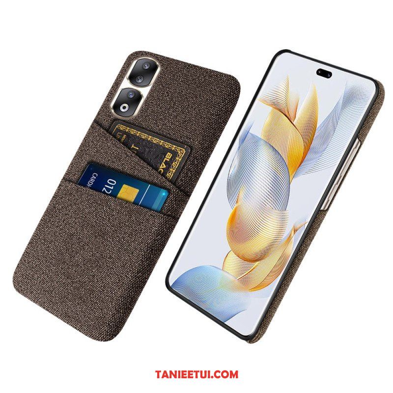 Etui do Honor 90 Pro Materiałowe Etui Na Karty