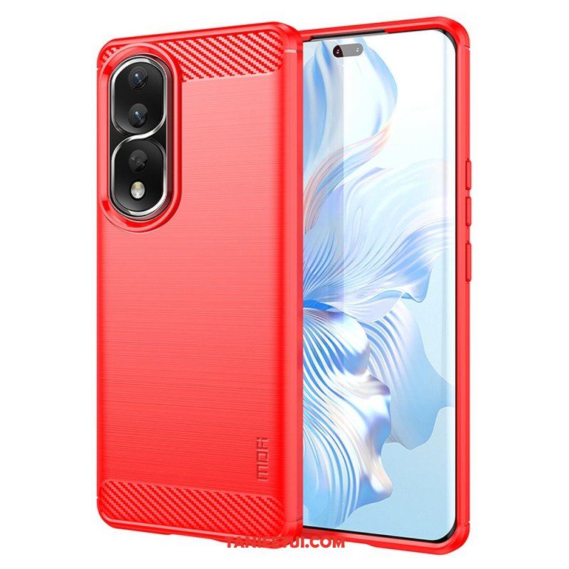 Etui do Honor 90 Pro Szczotkowane Włókno Węglowe Mofi