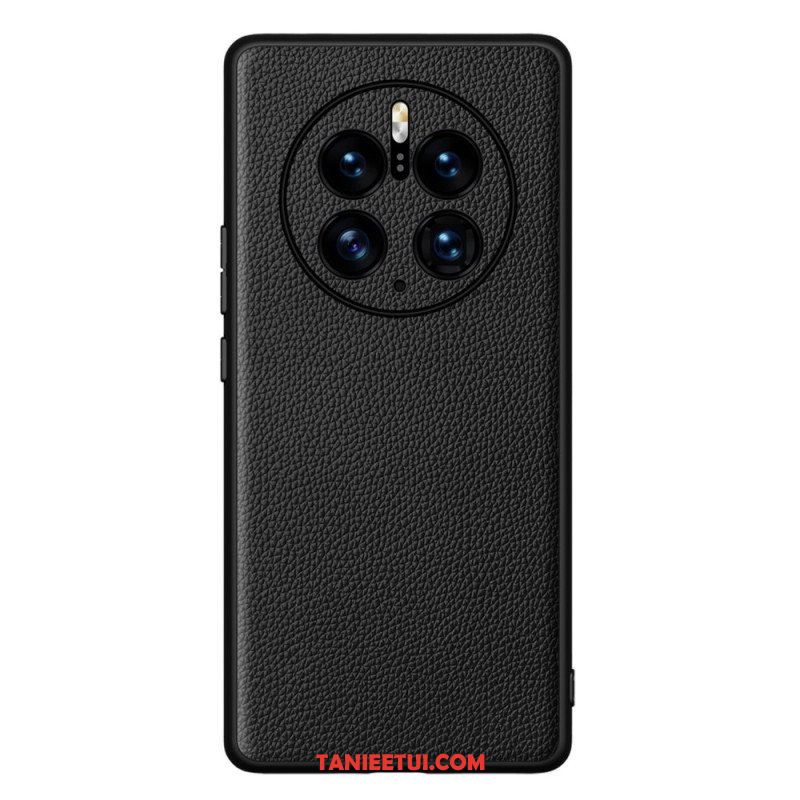 Etui do Huawei Mate 50 Pro Prawdziwa Skóra Litchi