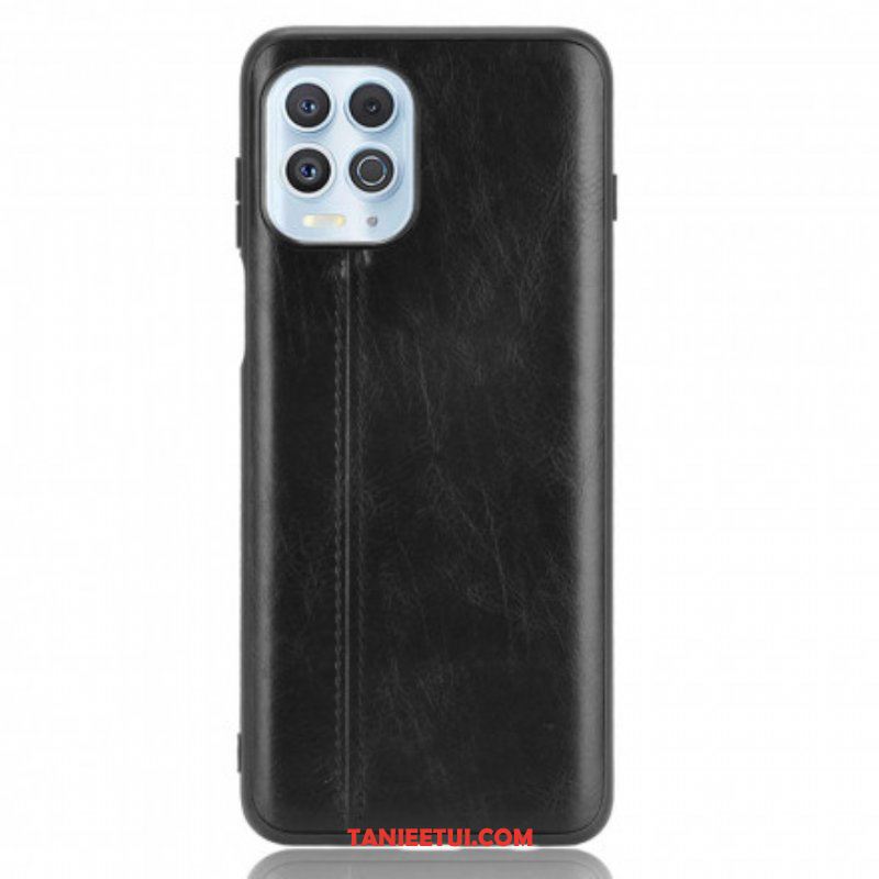 Etui do Moto G100 Skórzany Efekt Couture