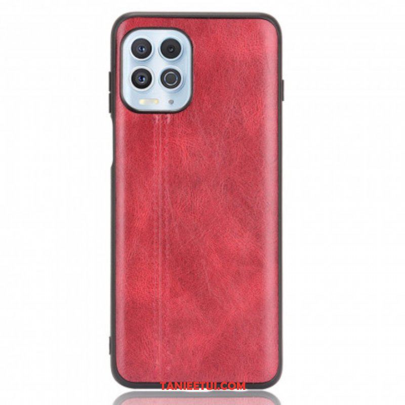 Etui do Moto G100 Skórzany Efekt Couture