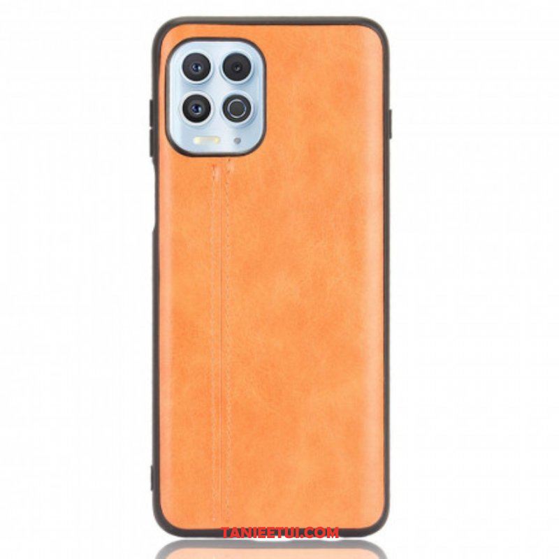 Etui do Moto G100 Skórzany Efekt Couture