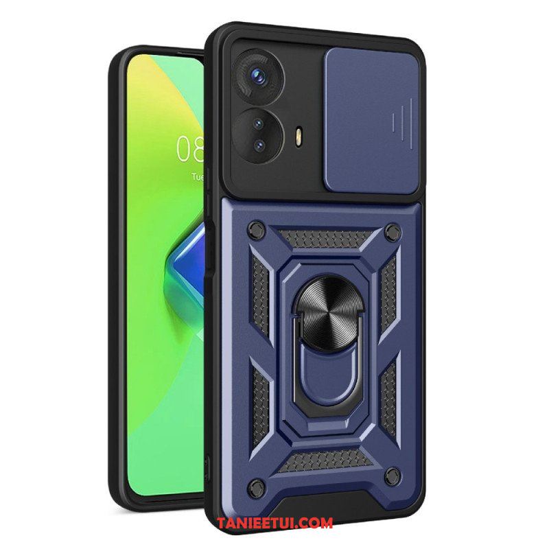 Etui do Moto G73 5G Pierścień-wspornik I Osłona Obiektywu