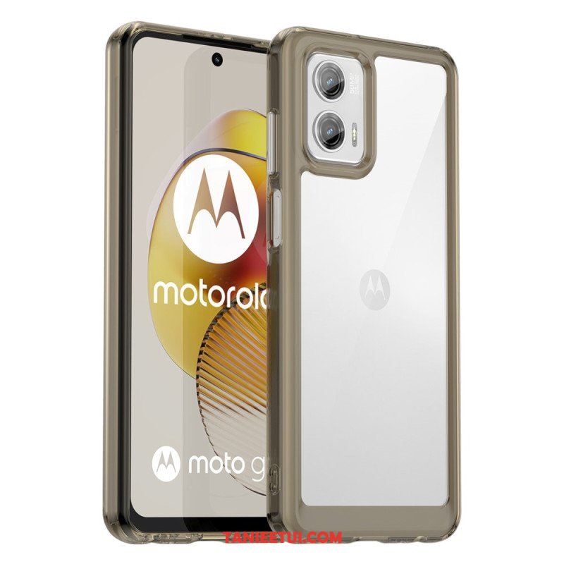 Etui do Moto G73 5G Przezroczysta Hybryda