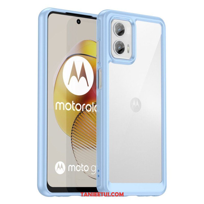 Etui do Moto G73 5G Przezroczysta Hybryda