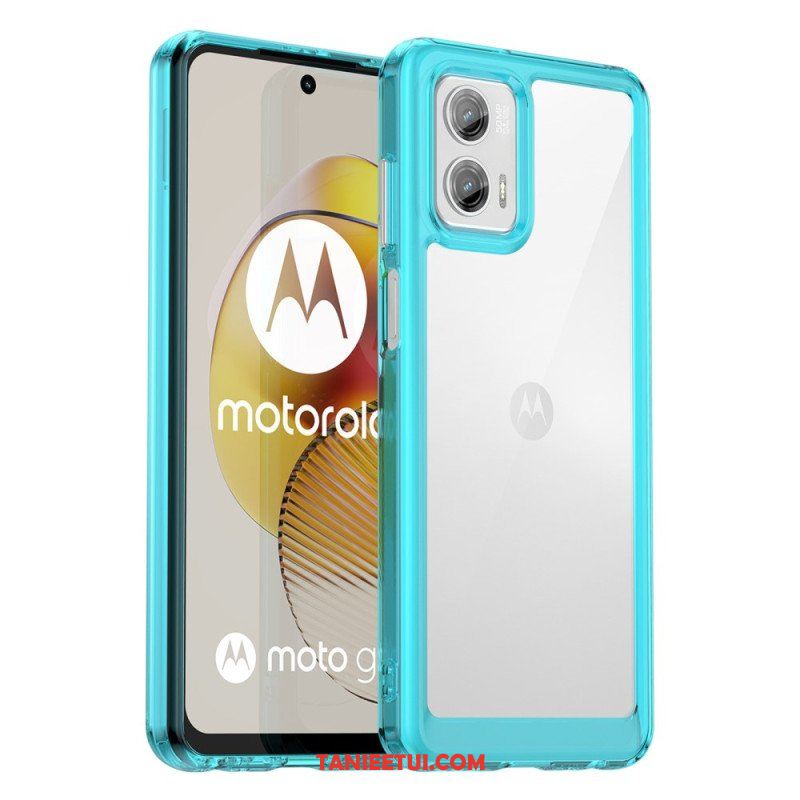 Etui do Moto G73 5G Przezroczysta Hybryda