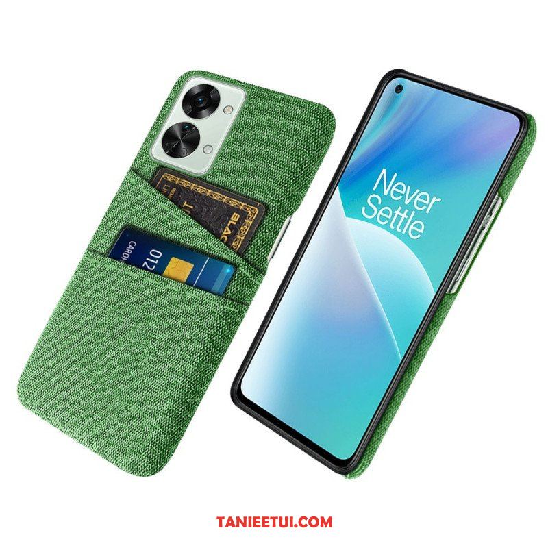 Etui do OnePlus Nord 2T 5G Tkanina O Bardzo Delikatnej Teksturze