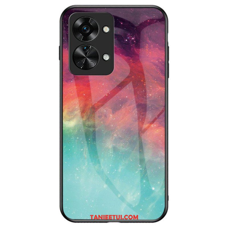 Etui do OnePlus Nord 2T 5G Wzór Ze Szkła Hartowanego