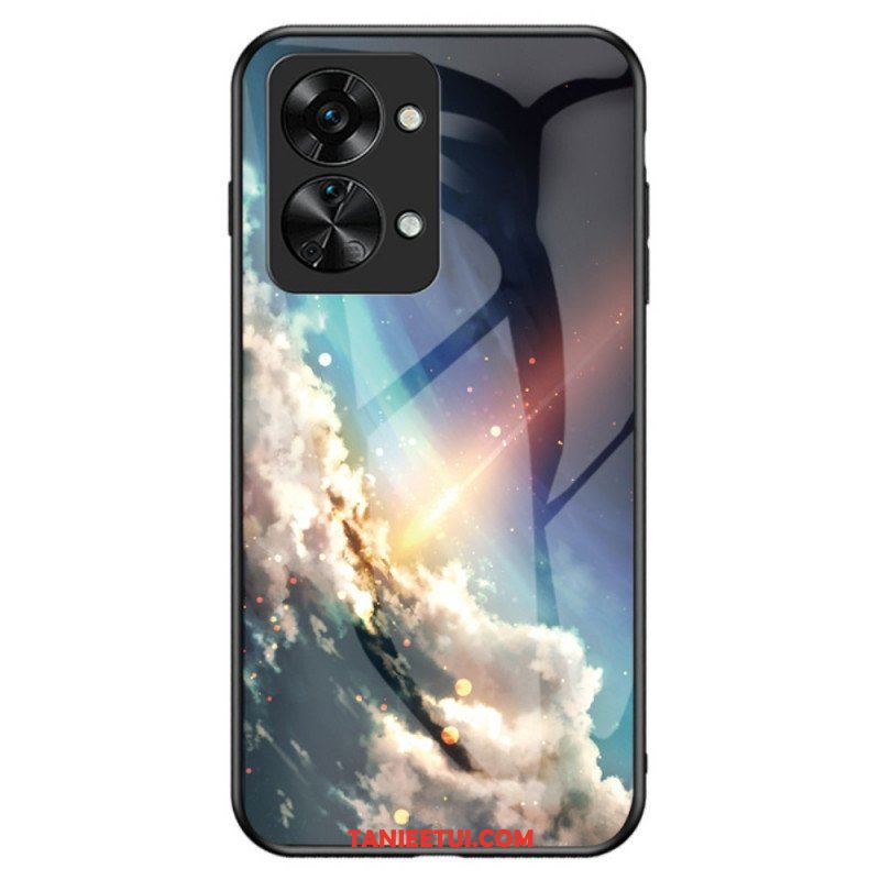 Etui do OnePlus Nord 2T 5G Wzór Ze Szkła Hartowanego