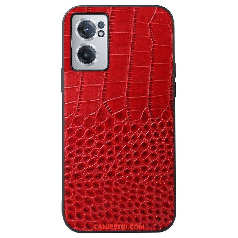 Etui do OnePlus Nord CE 2 5G Krokodyl Tekstura