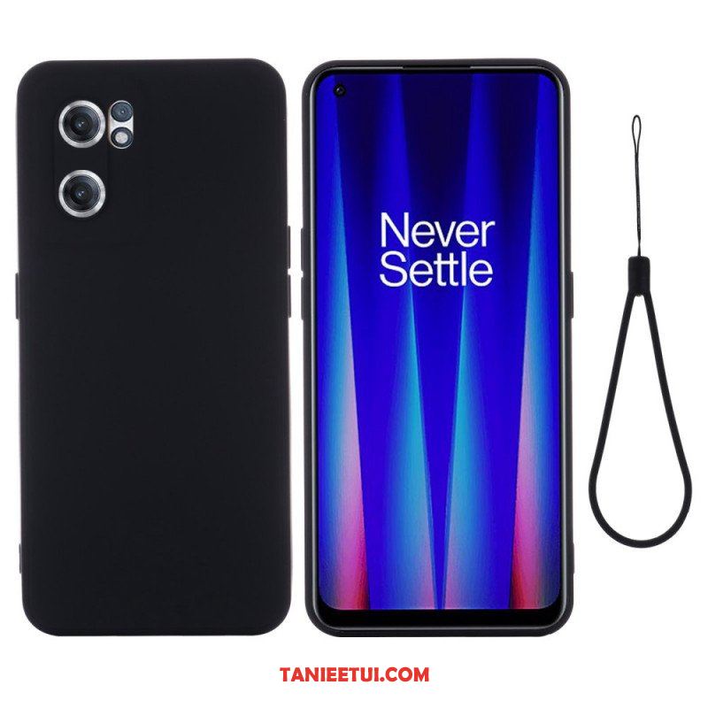 Etui do OnePlus Nord CE 2 5G Tekstura Z Mikrofibry