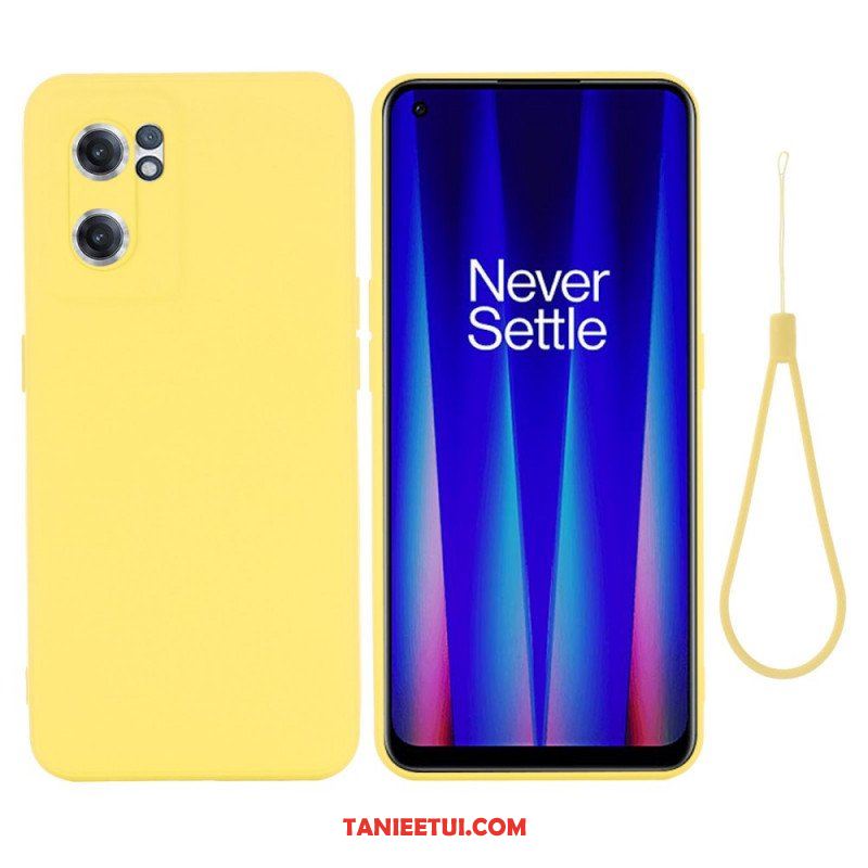 Etui do OnePlus Nord CE 2 5G Tekstura Z Mikrofibry