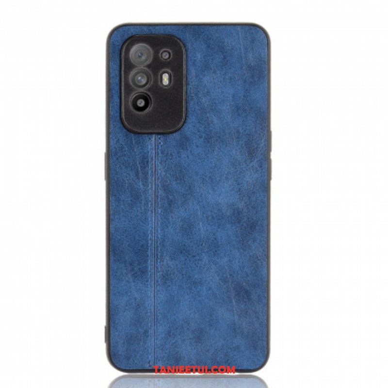 Etui do Oppo A94 5G Skórzany Efekt Couture