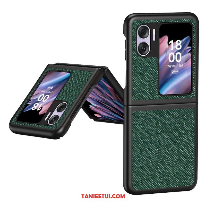 Etui do Oppo Find N2 Flip Etui Folio Teksturowany Skórzany Styl