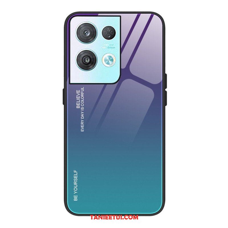 Etui do Oppo Reno 8 Pro Uwierz W Szkło Hartowane