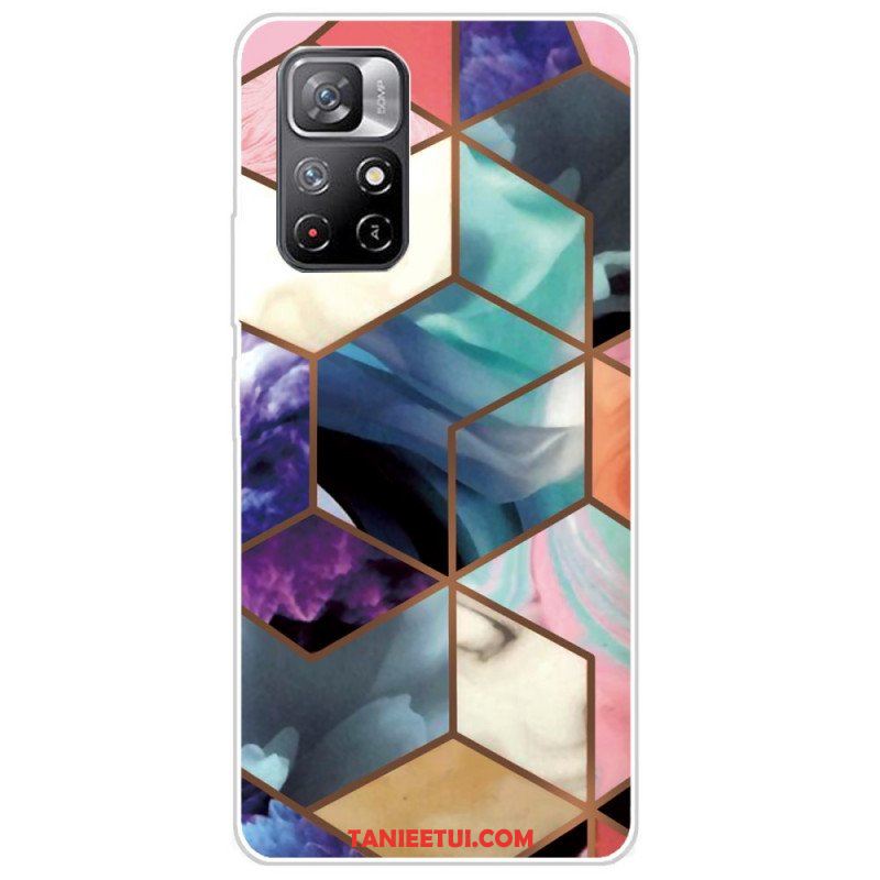 Etui do Poco M4 Pro 5G Designerski Marmur