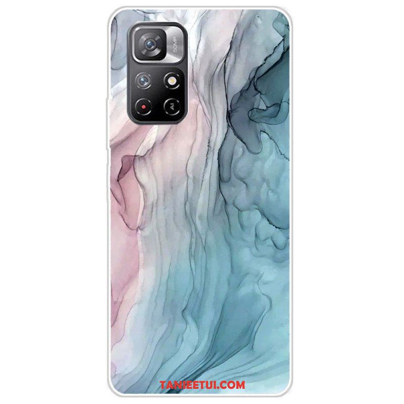 Etui do Poco M4 Pro 5G Kolorowy Marmur