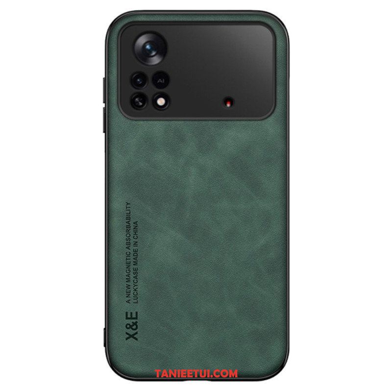 Etui do Poco X4 Pro 5G Skórzana Stylizacja X&e