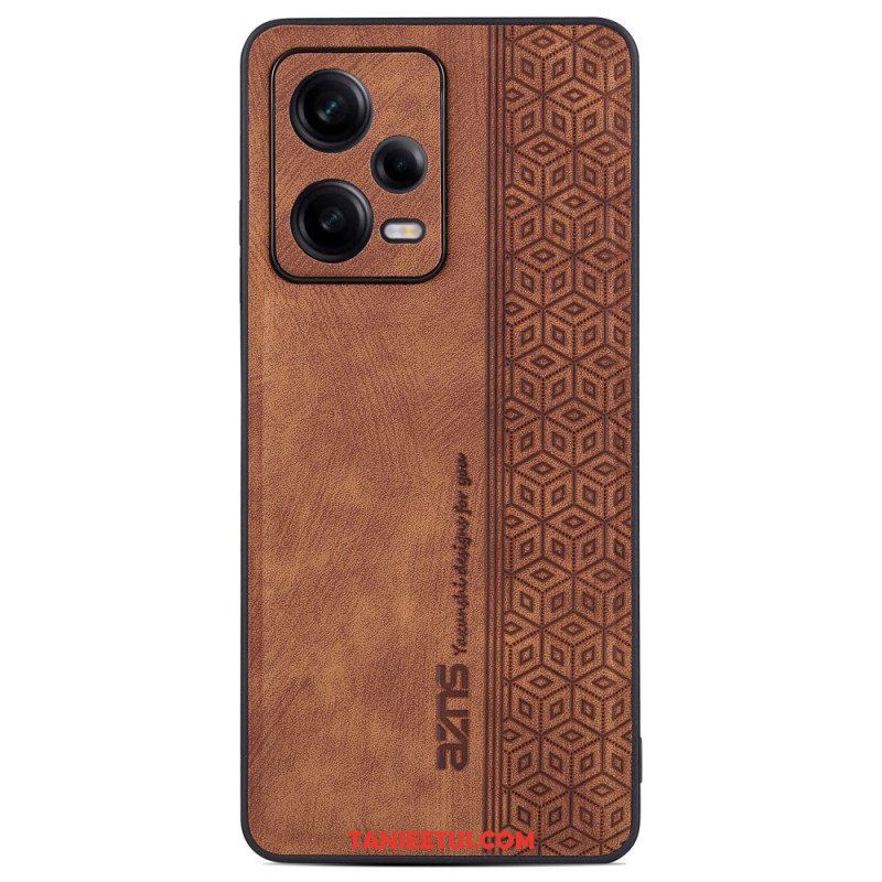 Etui do Poco X5 Pro 5G Efekt Skóry Azns