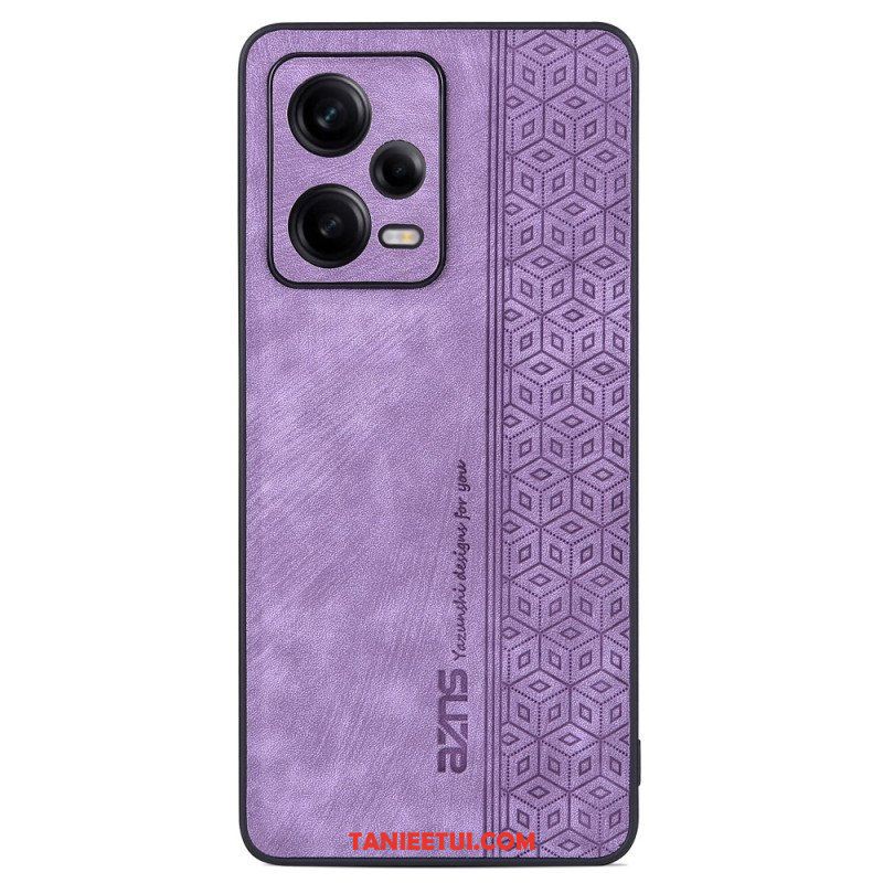 Etui do Poco X5 Pro 5G Efekt Skóry Azns