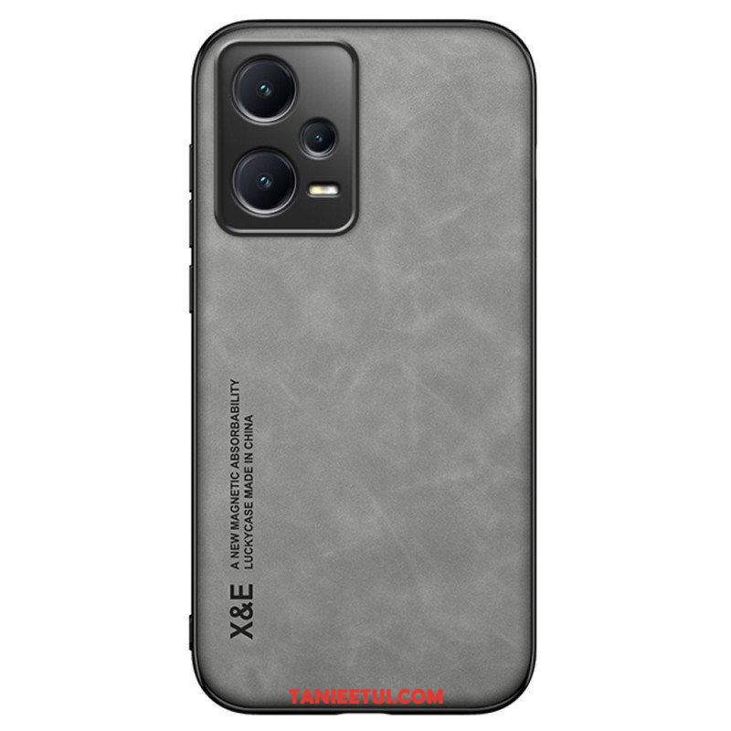 Etui do Poco X5 Pro 5G Skóra Z Efektem Skóry X&e