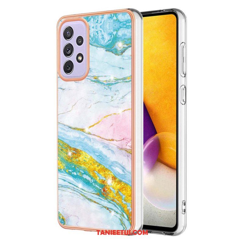 Etui do Samsung Galaxy A13 Silikonowy Elastyczny Marmur