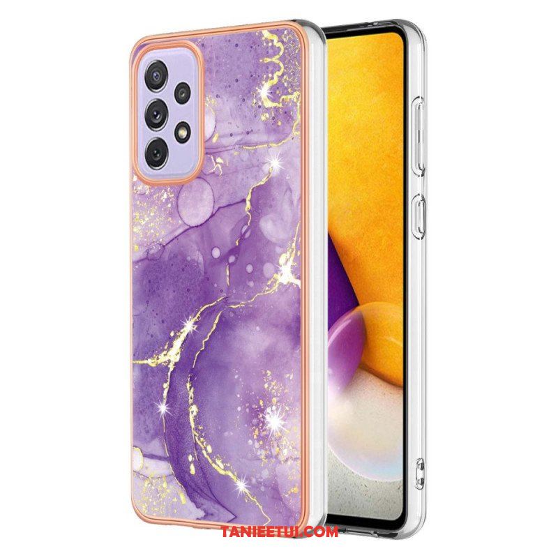 Etui do Samsung Galaxy A13 Silikonowy Elastyczny Marmur