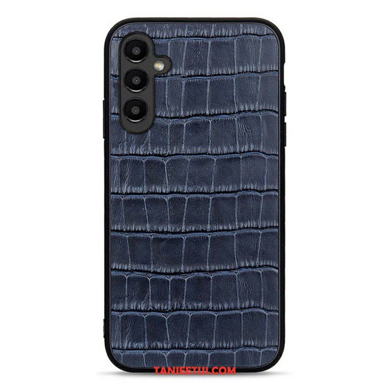 Etui do Samsung Galaxy A14 / A14 5G Prawdziwa Skóra Krokodyla