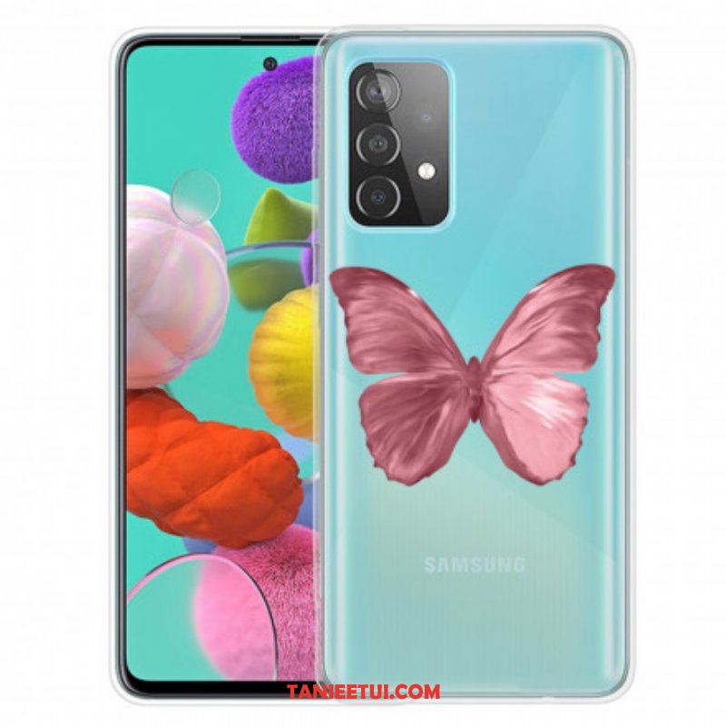 Etui do Samsung Galaxy A52 4G / A52 5G / A52s 5G Dzikie Motyle