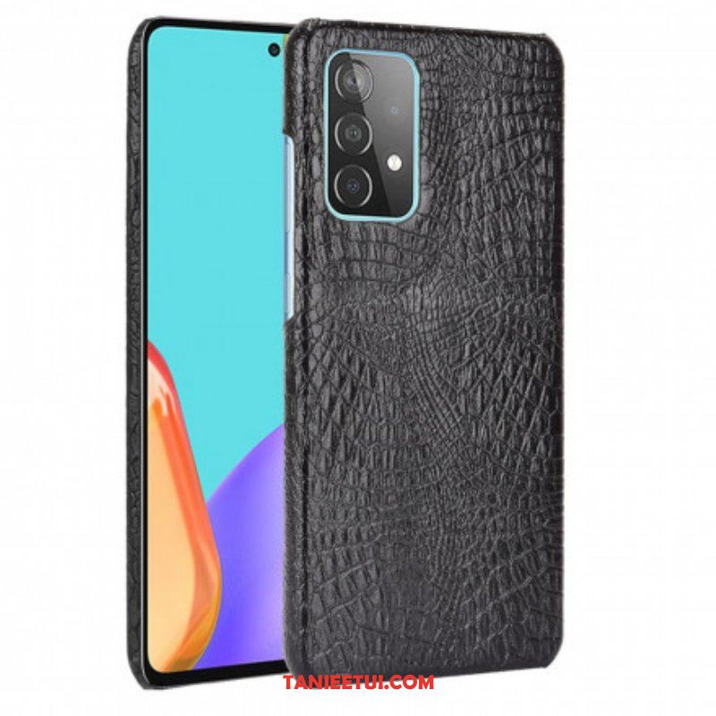 Etui do Samsung Galaxy A52 4G / A52 5G / A52s 5G Efekt Skóry Krokodyla