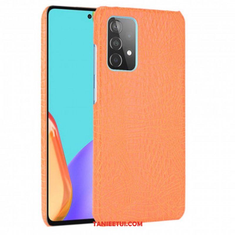 Etui do Samsung Galaxy A52 4G / A52 5G / A52s 5G Efekt Skóry Krokodyla