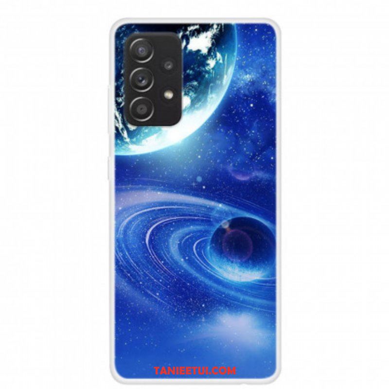 Etui do Samsung Galaxy A52 4G / A52 5G / A52s 5G Planety Silikonowe