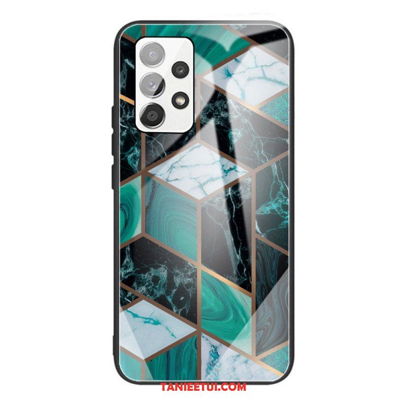 Etui do Samsung Galaxy A53 5G Geometria Marmurowe Szkło Hartowane