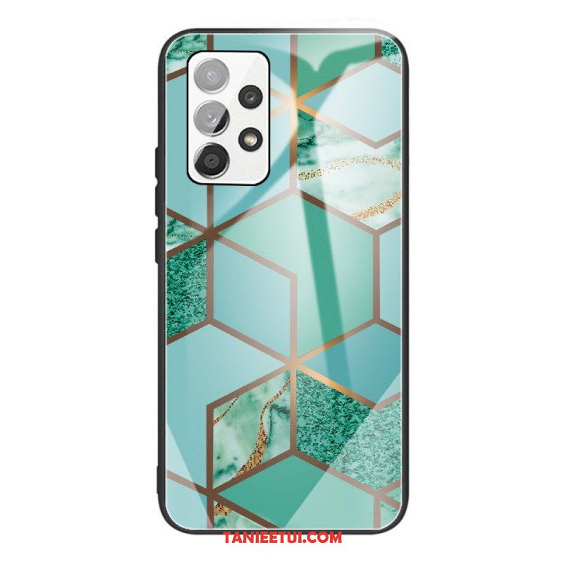 Etui do Samsung Galaxy A53 5G Geometria Marmurowe Szkło Hartowane