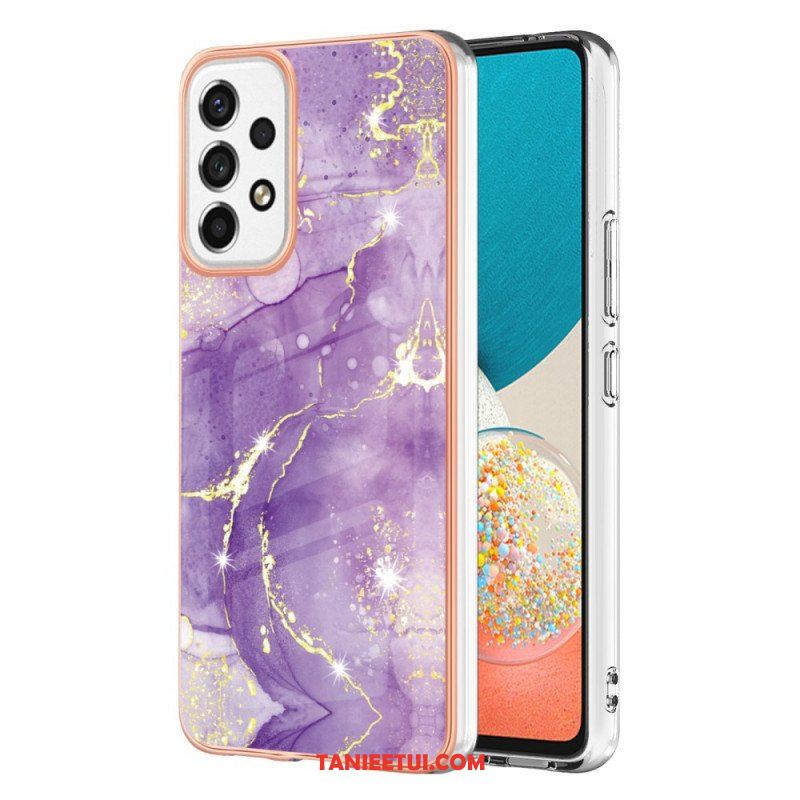 Etui do Samsung Galaxy A53 5G Silikonowy Elastyczny Marmur