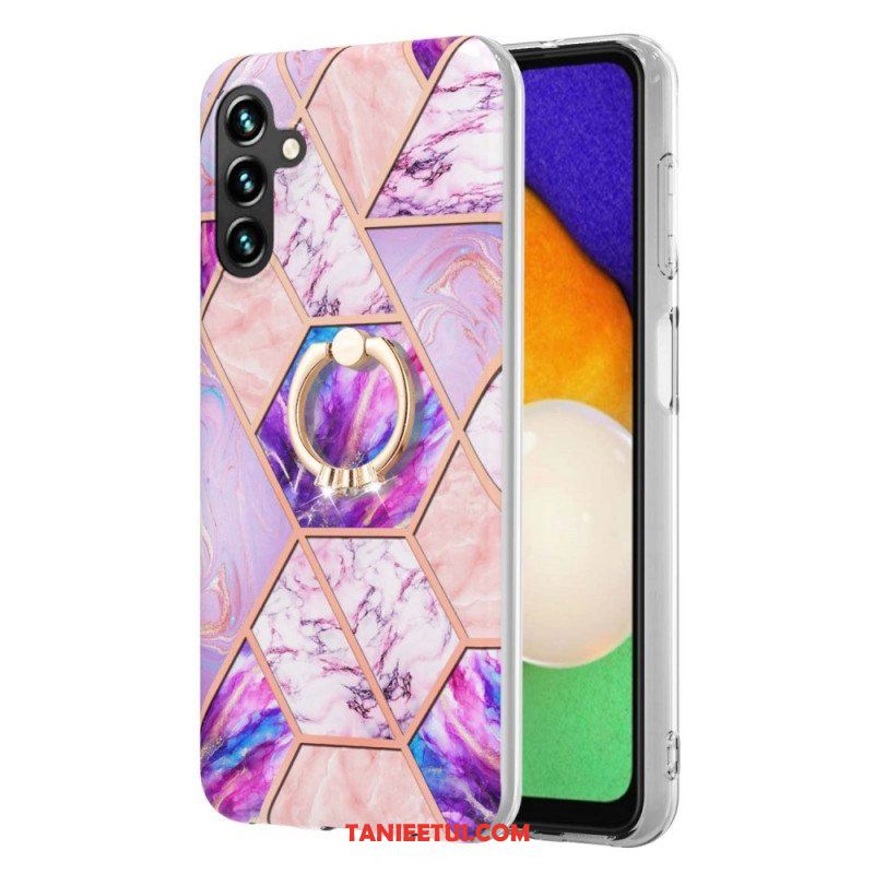 Etui do Samsung Galaxy A54 5G Marmur Ze Wspornikiem Pierścienia