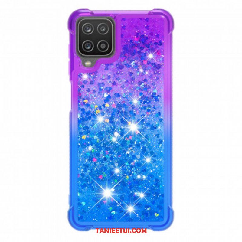 Etui do Samsung Galaxy M12 / A12 Kolory Cekinów