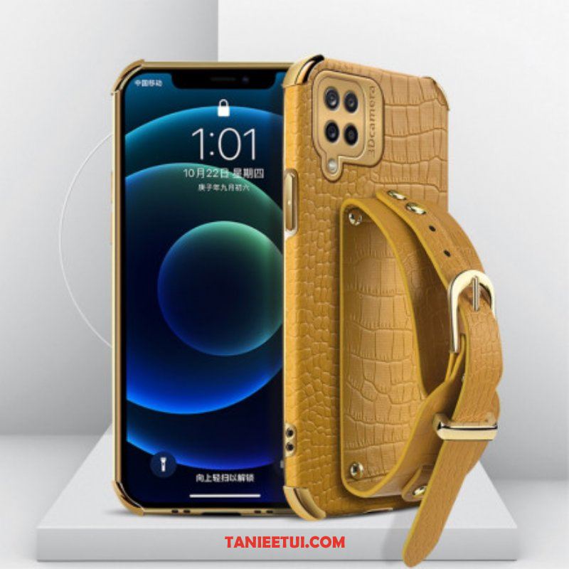 Etui do Samsung Galaxy M12 / A12 Pasek Krokodyla