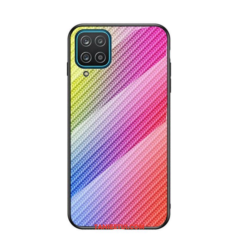 Etui do Samsung Galaxy M12 / A12 Szkło Hartowane Z Włókna Węglowego