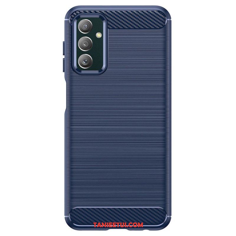 Etui do Samsung Galaxy M13 Szczotkowane Włókno Węglowe