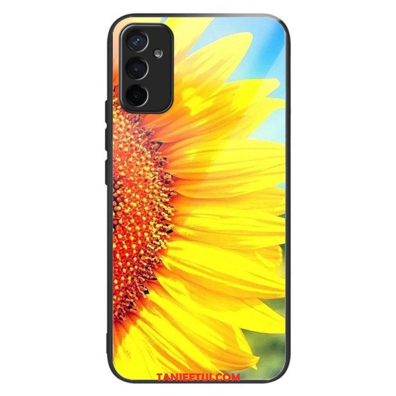 Etui do Samsung Galaxy M13 Słoneczniki Odmiany Szkła Hartowanego