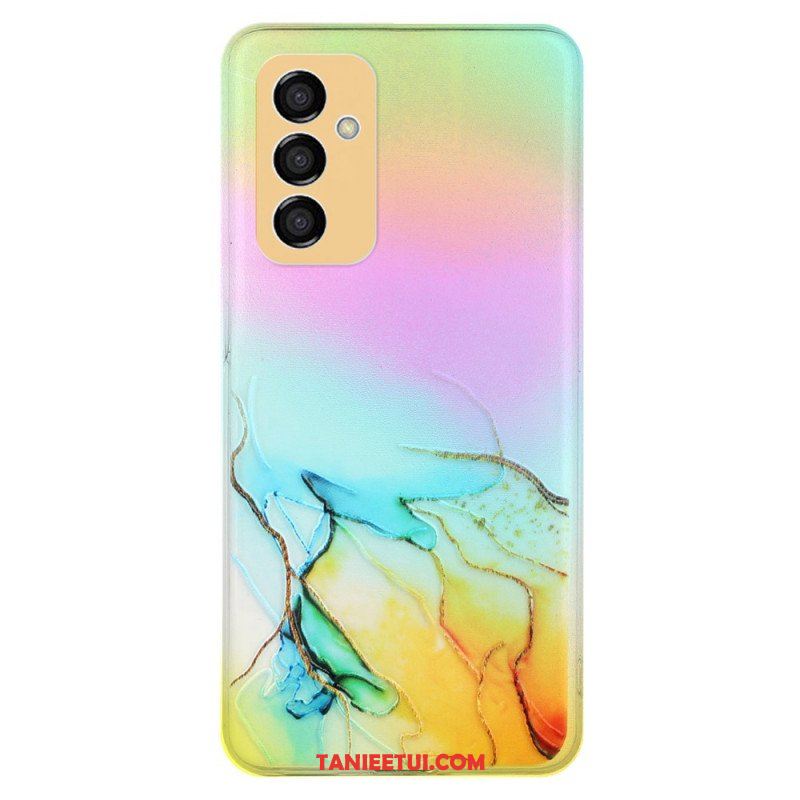 Etui do Samsung Galaxy M23 5G Marmur Z Efektem Lasera