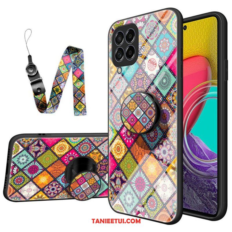 Etui do Samsung Galaxy M53 5G Coś Pozszywanego Z Kawałków