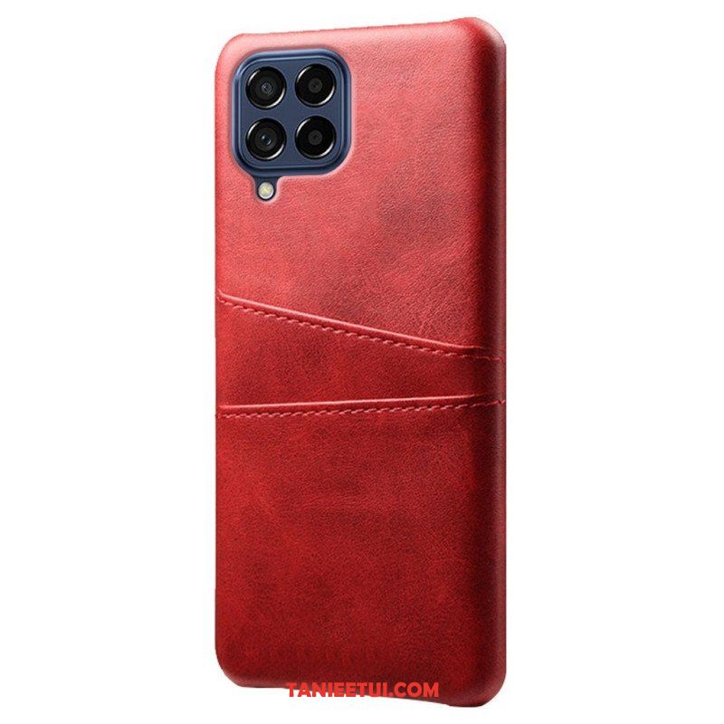 Etui do Samsung Galaxy M53 5G Etui Na Karty Z Efektem Skóry