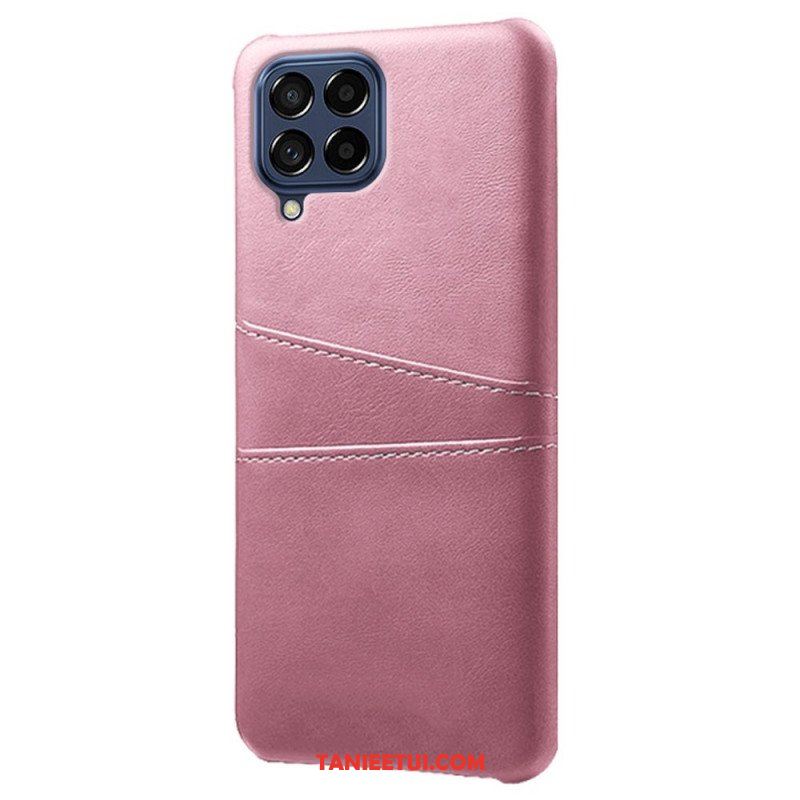 Etui do Samsung Galaxy M53 5G Etui Na Karty Z Efektem Skóry