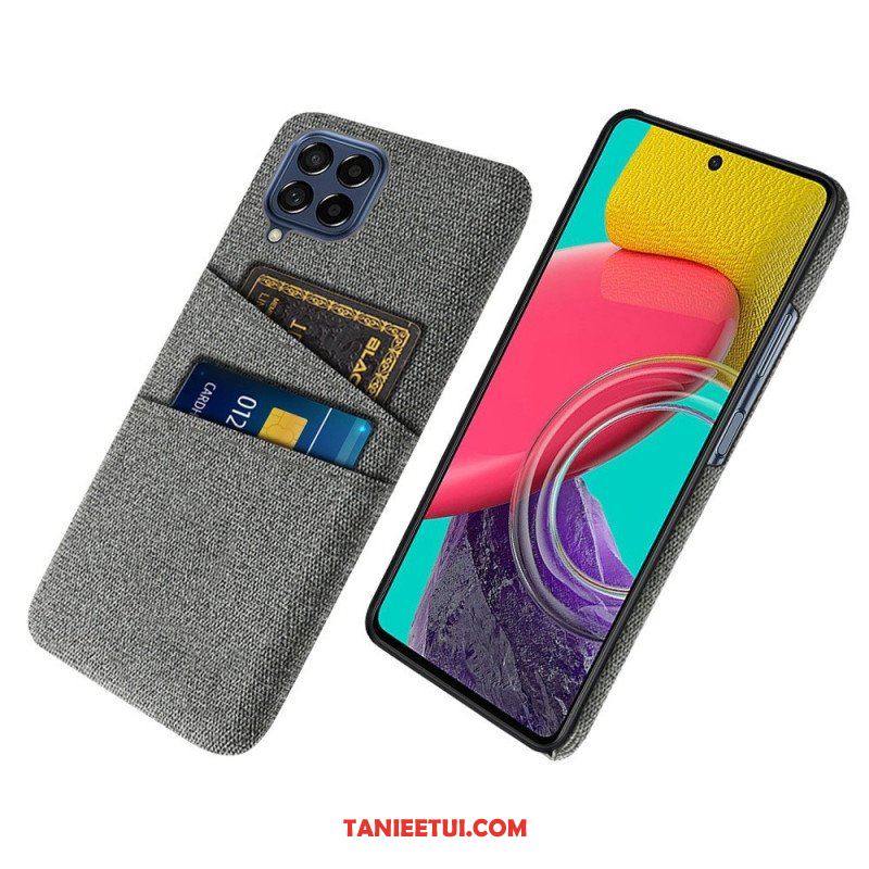 Etui do Samsung Galaxy M53 5G Posiadacz Karty Z Tkaniny