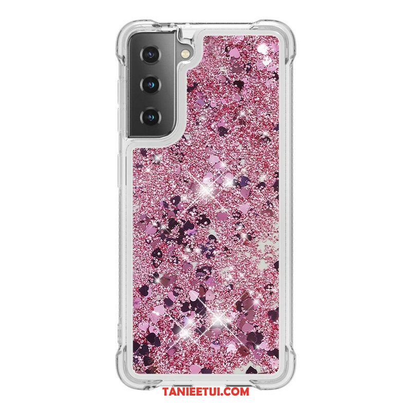 Etui do Samsung Galaxy S21 5G Pragnienia Cekiny