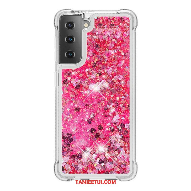 Etui do Samsung Galaxy S21 5G Pragnienia Cekiny