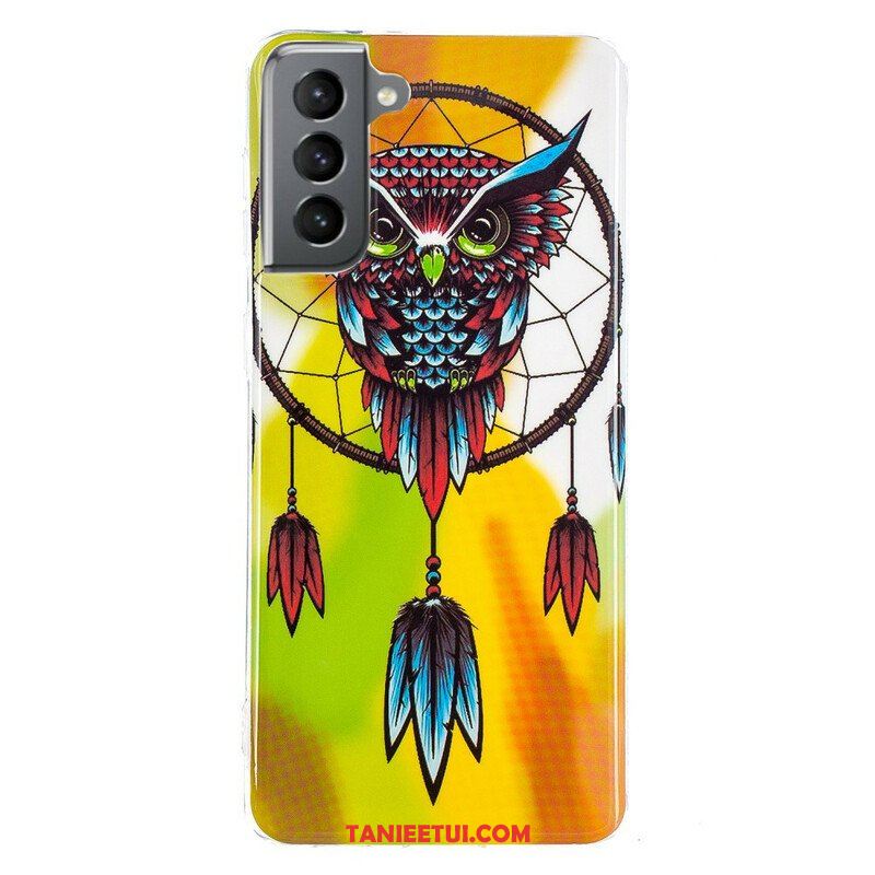 Etui do Samsung Galaxy S21 FE Fluorescencyjny Łapacz Snów